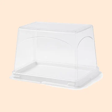 Clear Mini Cake Box