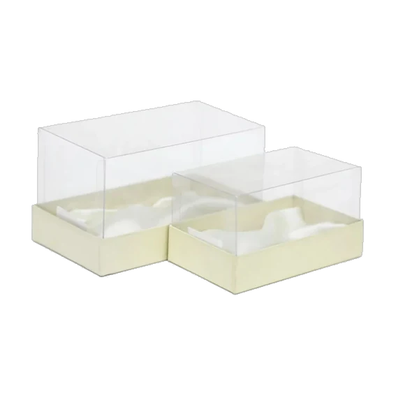 Clear Rectangle Box With Base