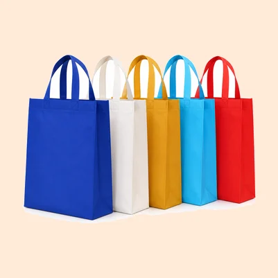 Fabric Bag With Loop Handle