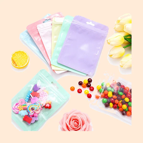 Holographic Zipper Bag