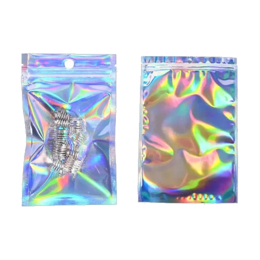 Iridescent Zipper Bag