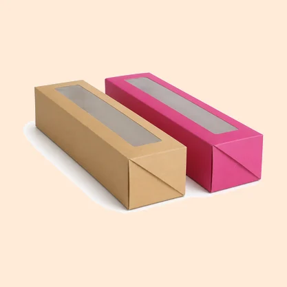 Long Macaron Box