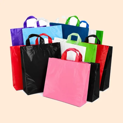 Nylon Bag With Loop Handle