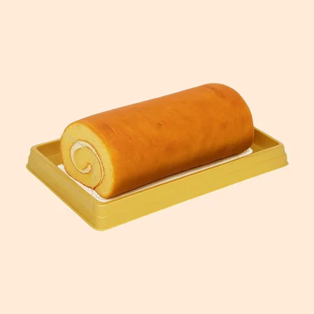 Swiss Roll Rectangle Plastic Box